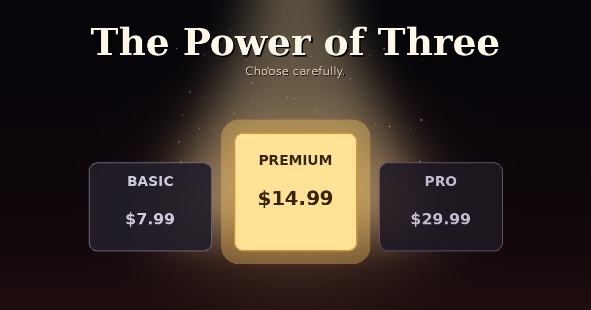 The Power of Three